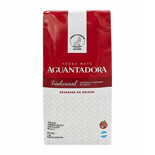 Zestaw Yerba Mate Aguantadora Tradicional Elaborada 5x1kg 5kg na Arena.pl
