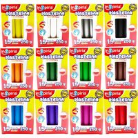 Plastelina szkolna zestaw przedszkolny 180 szt. Inspiria 9943