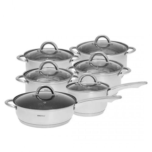 12 ELEMENTOWY ZESTAW GARNKÓW KINGHOFF KH-4457 na Arena.pl
