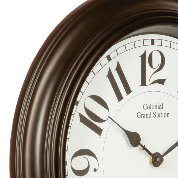 Zegar Moldi 40cm czarny zdjęcie 2