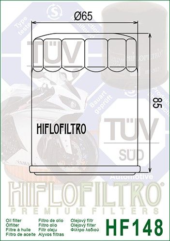 Filtr oleju HifloFiltro HF148 na Arena.pl