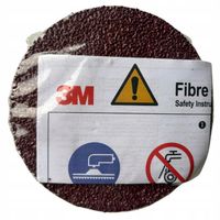 25x 3M DYSK FIBROWY 782C p36 KRĄŻEK 125x22 gr 36+CUBITRON II ORYGINAŁ FIBRA