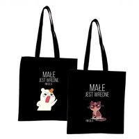 Eko Torba z imieniem napis MAŁE JEST WREDNE