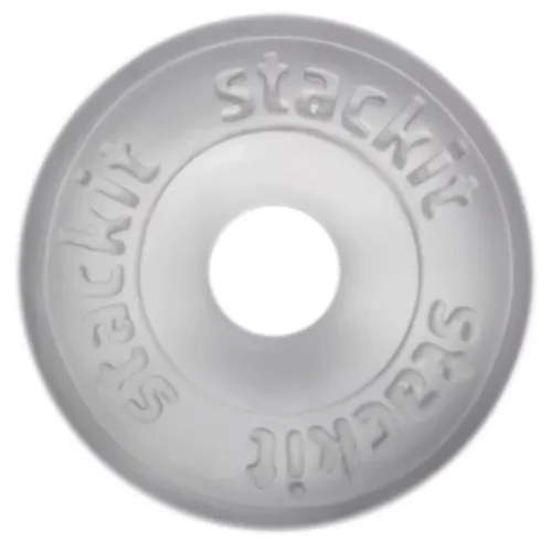 perfect fit stackit clear - elastyczny pierścień silaskin, transparentny na Arena.pl