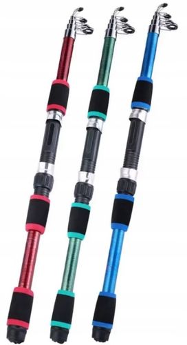 ZESTAW WĘDKARSKI GOTOWY NA RYBY PODBIERAK WĘDKA X2 KOŁOWROTEK X2 POKROWIEC na Arena.pl