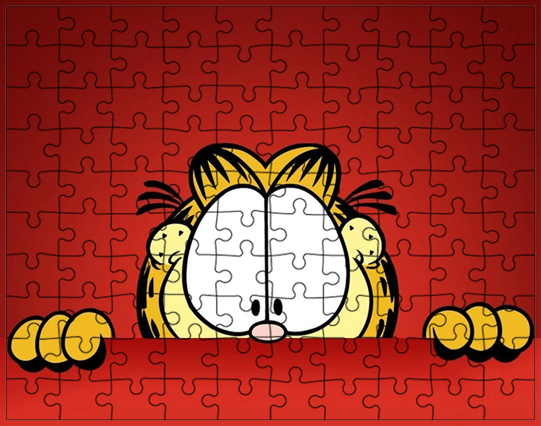 Puzzle Garfield zdjęcie 1