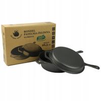 Patelnia grillowa Silesia Emalia ELŻBIETA 26,5 cm żeliwna