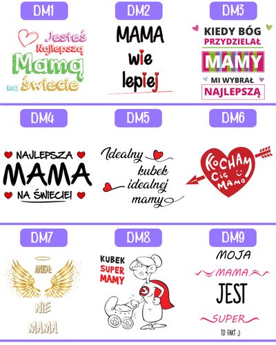 KUBEK MAGICZNY PREZENT NA DZIEŃ MATKI URODZINY DLA MAMY TEŚCIOWEJ WZORY na Arena.pl