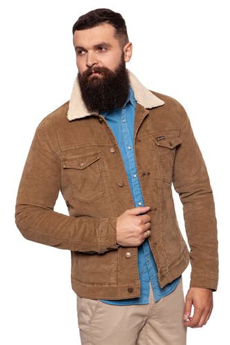 WRANGLER SHERPA JACKET BISON WASHED W443AA28E M na Arena.pl