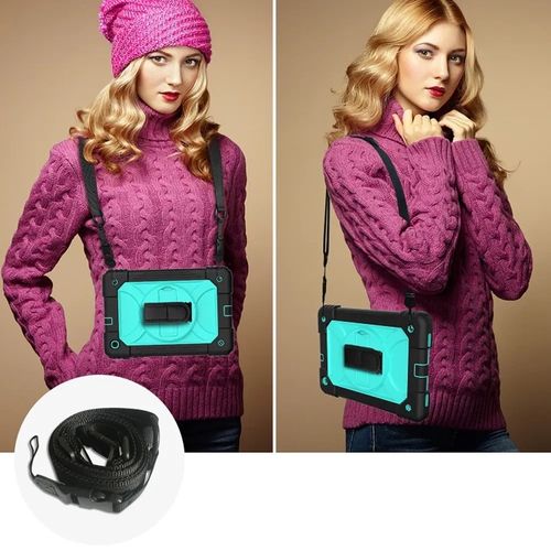 Etui do Samsung Galaxy Tab A7 10.4” z Paskiem na Ramię Turkusowe na Arena.pl