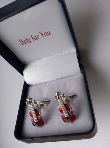 Spinki do mankietów Exciting Skrzypce Stradivarius na Arena.pl