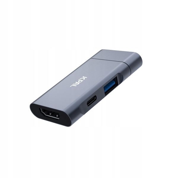 JCPAL USB-C 3-in-1 Travel Hub zdjęcie 1