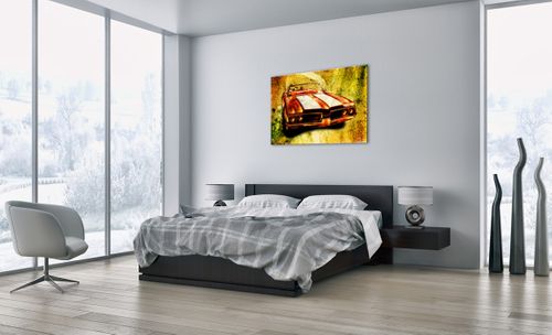 Obraz Na Płótnie - Stary Samochód  - 100X70 Cm - Aa100X70-0531 na Arena.pl