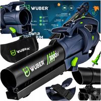 ELEKTRYCZNA DMUCHAWA OGRODOWA 35L DO LIŚCI 3000W ROZDRABNIACZ