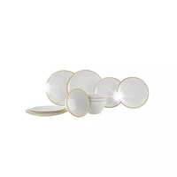 Zestaw obiadowy Linea Gold 12el. Gimex melamina