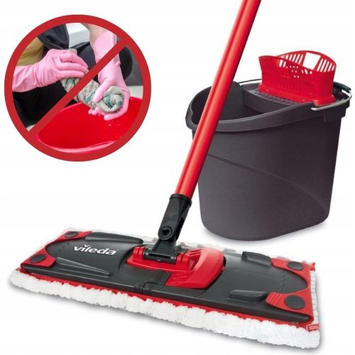 MOP VILEDA ULTRAMAX BOX ZESTAW WIADRO WYCISKACZEM DRĄŻEK WKŁAD na Arena.pl