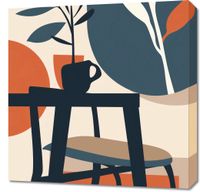 Obraz 60x60cm Poranek w Cieniu Drzew