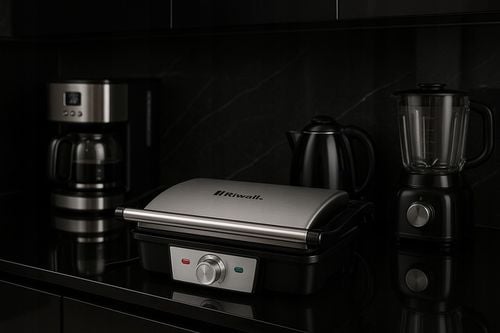 Grill elektryczny opiekacz Riwall Soczysty panini 1800W na Arena.pl