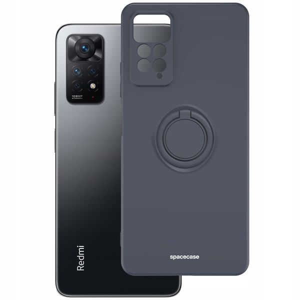 ETUI SILIKONOWE SPACECASE RING CASE DO REDMI NOTE 11 PRO 4G + SZKŁO zdjęcie 7