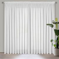 Firana gotowa na taśmie DALIA 350X270 biała