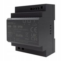 ECOLIGHT Zasilacz na szynę DIN PREMIUM 80W 12V, EC61283