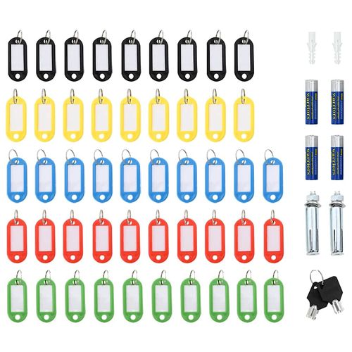 Sejf cyfrowy Z blokadą Szary 30 x 10 x 36.5 cm Stal na Arena.pl