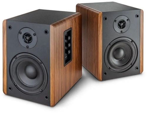 Zestaw głośników bezprzewodowych 2.0 Wavemaster Base 30 W Bluetooth Brązowe na Arena.pl