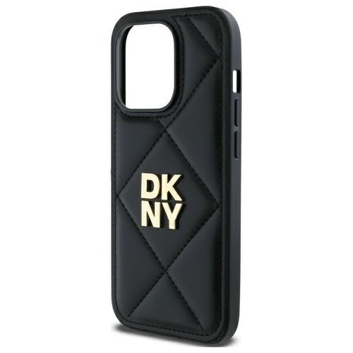 dkny dkhcp14lpqdslk iphone 14 pro 6.1   czarny/black quilted stack logo na Arena.pl