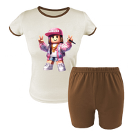 Krótka Piżama dziecięca Roblox