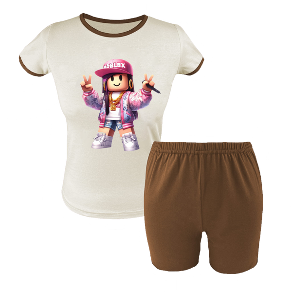 Krótka Piżama dziecięca Roblox zdjęcie 1