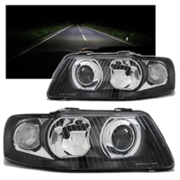 LAMPY REFLEKTORY Do AUDI A3 Od 2000 Do 2003 Roku BLACK DEPO