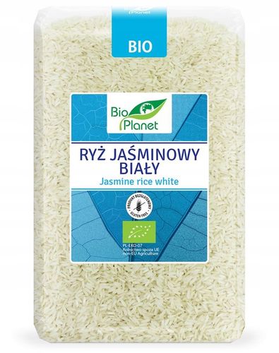 Ryż jaśminowy biały bezglutenowy BIO 2kg - Bio Planet na Arena.pl