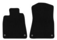 Dywaniki przednie welurowe czarne do: Lexus GS III 2005-2012 sedan