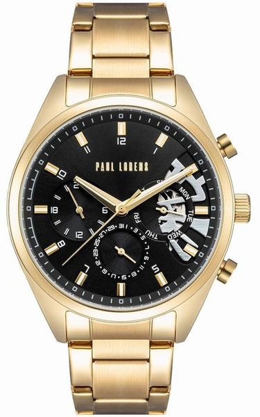 zegarek męski paul lorens pl20003b-1d1 + box zdjęcie 1