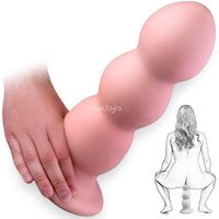Wielki, Ogromny Korek Analny, Dildo Xxxl Z Kulkami