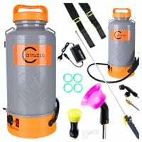 Opryskiwacz akumulatorowy 8L plecakowy Carruzzo 12V 5bar dysze
