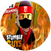 Opłatek na tort Stumble Guys