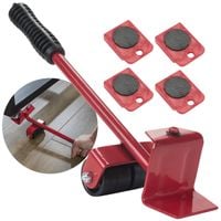 Podnośnik rolki do mebli narzędzie do przesuwania podnoszenia 4 suwaki