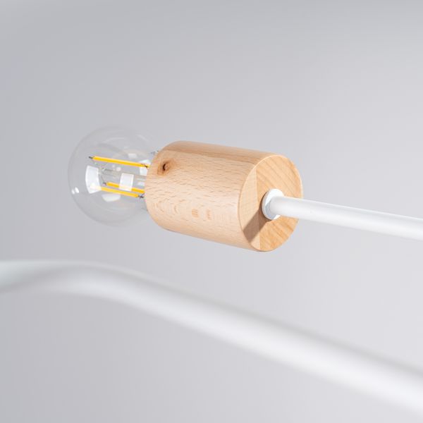 Żyrandol TIMBO 4 biały zdjęcie 7