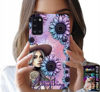 ETUI DO SAMSUNG GALAXY A31 - KOBIETA W SŁONECZNIKACH, KOBIECE WZORY