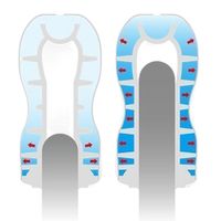 masturbator w tubie, wykonany z żelu do stymulacji penisa. seria premium.