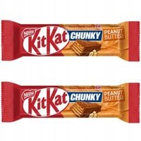 KitKat Chunky Peanut Butter w mlecznej czekoladzie 42 g x 2 szt