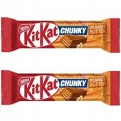 KitKat Chunky Peanut Butter  w mlecznej czekoladzie 42 g x 2 szt