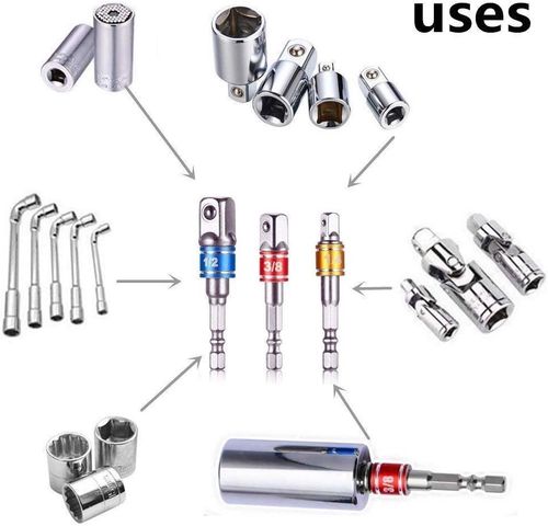 Adapter do kluczy nasadowych Guyiste 3szt na Arena.pl