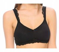 Viania biustonosz usztywniany bez fiszbin Viania 161434 czarny 75B