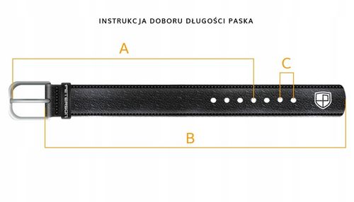 PETERSON modny pasek męski klasyczny skóra naturalna prezent dla niego na Arena.pl