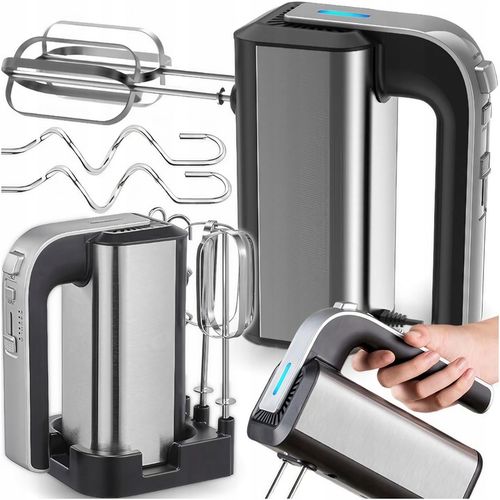 MIKSER RĘCZNY ROBOT KUCHENNY TODOMI TURBO PODKŁADKA TRZEPACZKI HAKI 5 BIEGI na Arena.pl