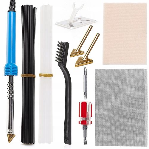 ZESTAW DO NAPRAWY ZDERZAKÓW ELEMENTÓW PLASTIKOWYCH ZSZYWACZ ZSZYWKI na Arena.pl