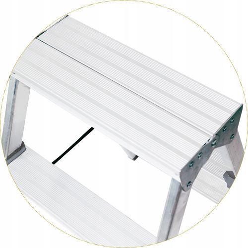 Drabinka dwustronna 2stopniowa 2x2 podest stołek taboret Drabest 125kg na Arena.pl