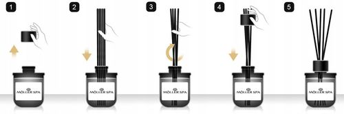 Dyfuzor zapach perfum si do domu do 90 dni patyczki odświeżacz 250ml na Arena.pl